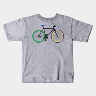 Fixie Bike Kids T-Shirt